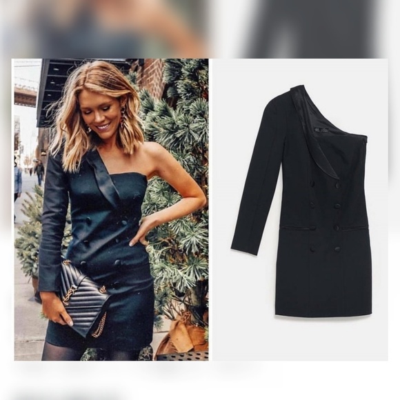 Zara Dresses & Skirts - 🍒NWT🍒 ZARA TARAFUC JOINLIFE TUXEDO DRESS S